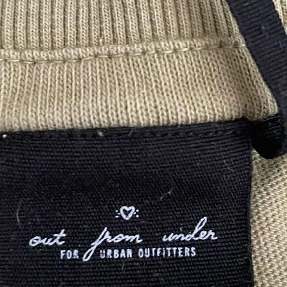 Urban Outfitters Over & Under Olive Green Sleeveless Women’s Oversized S # 1116 - Picture 6 of 10